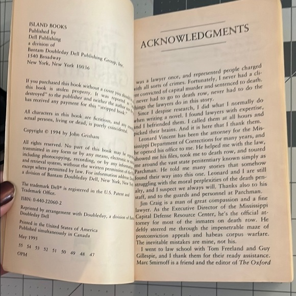 The Chamber by John Grisham Hardcover - Picture 6 of 7